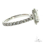Radiant Cut Diamond Engagement Ring 68658 - Image 4