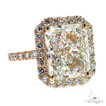 Radiant Cut Diamond Engagement Ring 68944 - Image 3