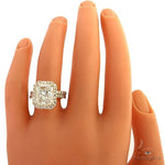 Radiant Cut Diamond Engagement Ring 68944 - Image 9