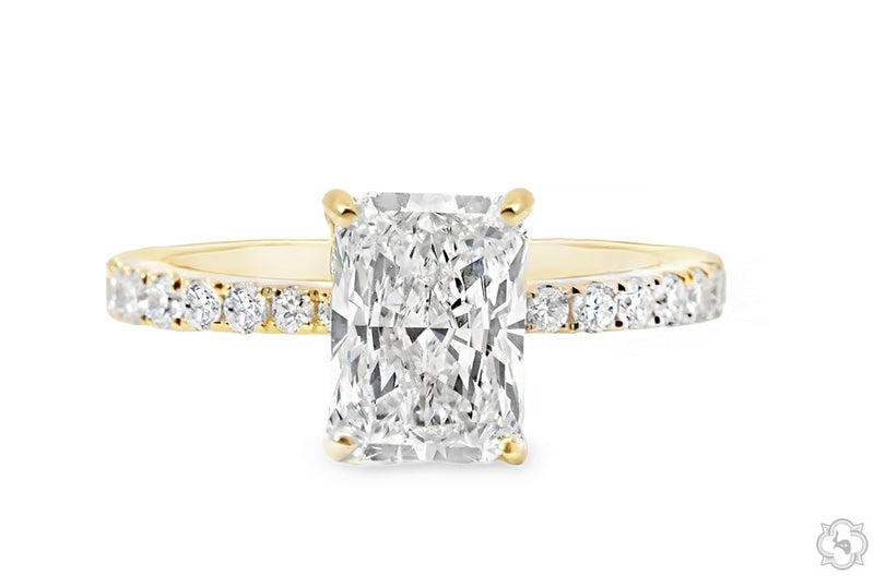 Radiant Spark Engagement Ring 70689 - Image 1