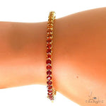 Rainbow Sapphire Bangle Bracelet 67813 - Image 8