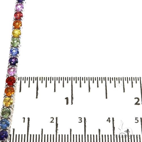14K Gold tennis chain, 4 mm, photo 6 of 6