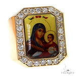 Rectangle Diamond Photo Ring 68605 - Image 1