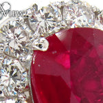 Red Blood Ruby Ring 31063 - Image 3