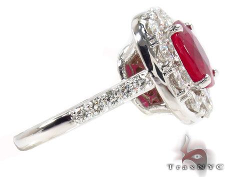 Red Blood Ruby Ring 31063 - Image 4