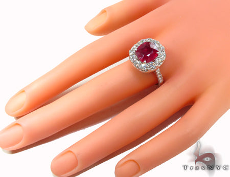 Red Blood Ruby Ring 31063 - Image 8