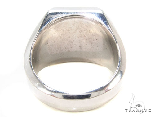 Red Garnet & Diamond Custom Ring 35492 - Image 6