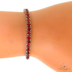 Red Sapphire Tennis Bracelet 69037 - Image 5