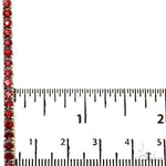 Red Sapphire Tennis Bracelet 69038 - Image 4