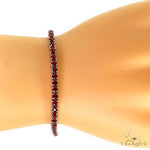 Red Sapphire Tennis Bracelet 69038 - Image 5