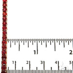 Red Sapphire Tennis Bracelet 69048 - Image 5