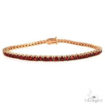 Red Sapphire Tennis Bracelete 69035 - Image 1