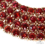 Red Sapphire Tennis Chain 69033 - Image 4