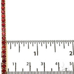 Red Sapphire Tennis Chain 69033 - Image 7