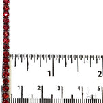 Red Sapphire Tennis Chain 69034 - Image 6