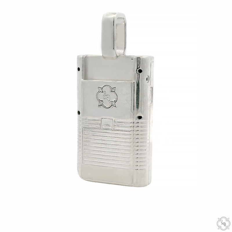 Retro Player Pendant .925 Silver 70783 - Image 4