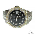 Rolex DateJust 36mm  Diamond Yellow Style Bezel Watch 66510 - Image 4