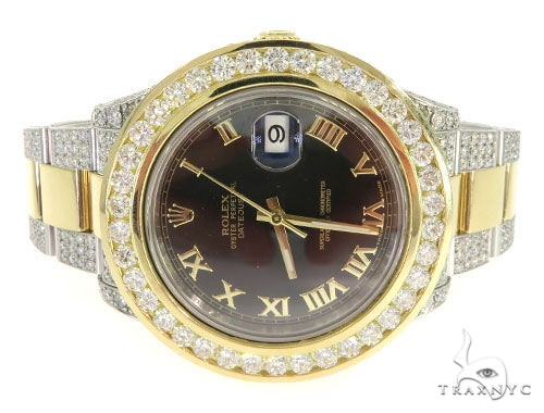 Rolex Datejust 18K Yellow Gold and Steel Oyster Perpetual 58544 - Image 5