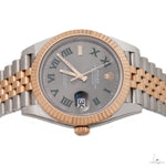 Rolex Datejust 41mm 126331 Wimbledon Rose Gold Jubilee Bracelet BOX & PAPERS 2021 69743 - Image 2