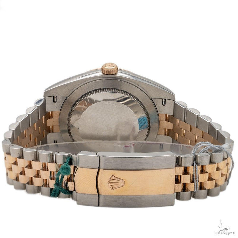 Rolex Datejust 41mm 126331 Wimbledon Rose Gold Jubilee Bracelet BOX & PAPERS 2021 69743 - Image 4