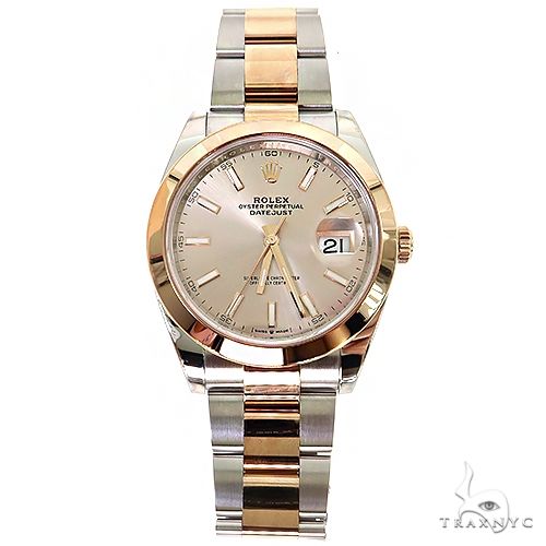 Rolex Datejust 126301 41mm 18k Rose Gold & Stainless Steel 69086 - Image 1