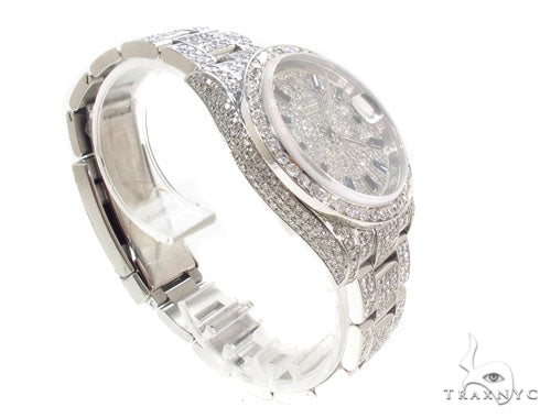 Rolex Datejust II Steel Diamond Watch 35359 - Image 3