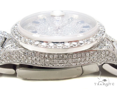 Rolex Datejust II Steel Diamond Watch 35359 - Image 7