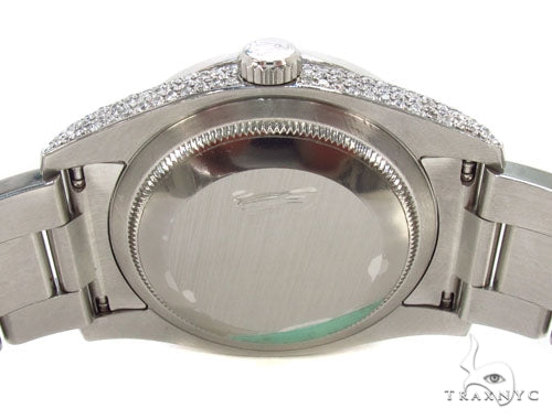 Rolex Datejust II Steel Diamond Watch 35359 - Image 8