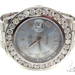 Rolex Datejust II Steel Diamond Watch 36725 - Image 4