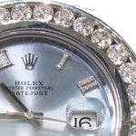 Rolex Datejust II Steel Diamond Watch 36725 - Image 5