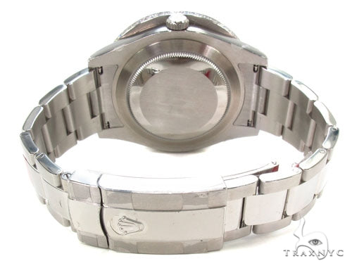 Rolex Datejust II Steel Diamond Watch 36725 - Image 9