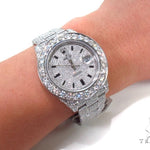 Rolex Datejust II Steel Fully Diamond Watch 36727 - Image 13