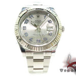 Rolex Datejust II White Gold & Steel 116334 27956 - Image 2
