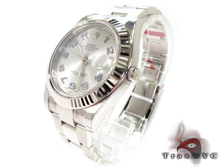 Rolex Datejust II White Gold & Steel 116334 27956 - Image 4