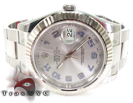 Rolex Datejust II White Gold & Steel 116334 27956 - Image 5
