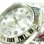 Rolex Datejust II White Gold & Steel 116334 27956 - Image 7