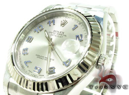 Rolex Datejust II White Gold & Steel 116334 27956 - Image 7