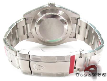 Rolex Datejust II Blue Steel & White Gold 116334 27957 - Image 12