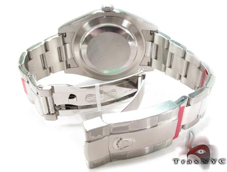 Rolex Datejust II Blue Steel & White Gold 116334 27957 - Image 13