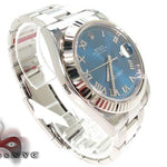 Rolex Datejust II Blue Steel & White Gold 116334 27957 - Image 3