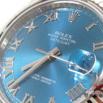 Rolex Datejust II Blue Steel & White Gold 116334 27957 - Image 7
