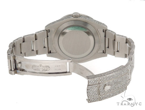 Rolex Datejust II Steel and White Gold 116334 44443 - Image 11