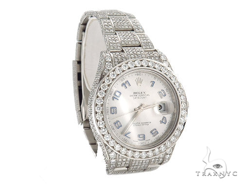 Rolex Datejust II Steel and White Gold 116334 44443 - Image 3