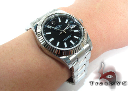 Rolex Datejust II White Gold and Steel 116334 27792 - Image 11