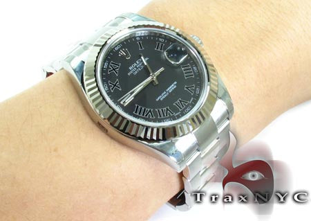Rolex Datejust II Steel and White Gold 116334 27959 - Image 14