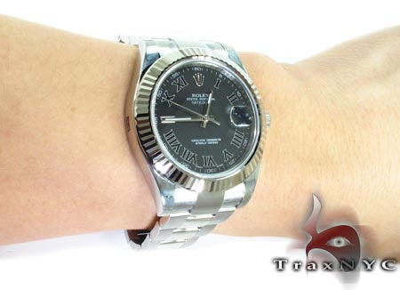 Rolex Datejust II Steel and White Gold 116334 27959 - Image 15