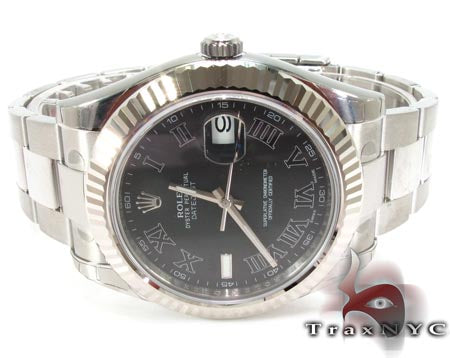Rolex Datejust II Steel and White Gold 116334 27959 - Image 6