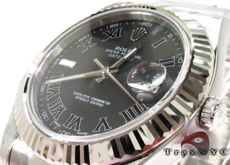 Rolex Datejust II Steel and White Gold 116334 27959 - Image 7