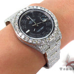 Diamond Rolex Datejust II White Gold and Steel 116334 bkrio 28690 - Image 12