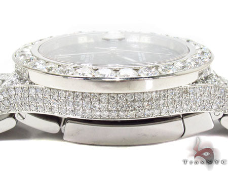 Diamond Rolex Datejust II White Gold and Steel 116334 bkrio 28690 - Image 7